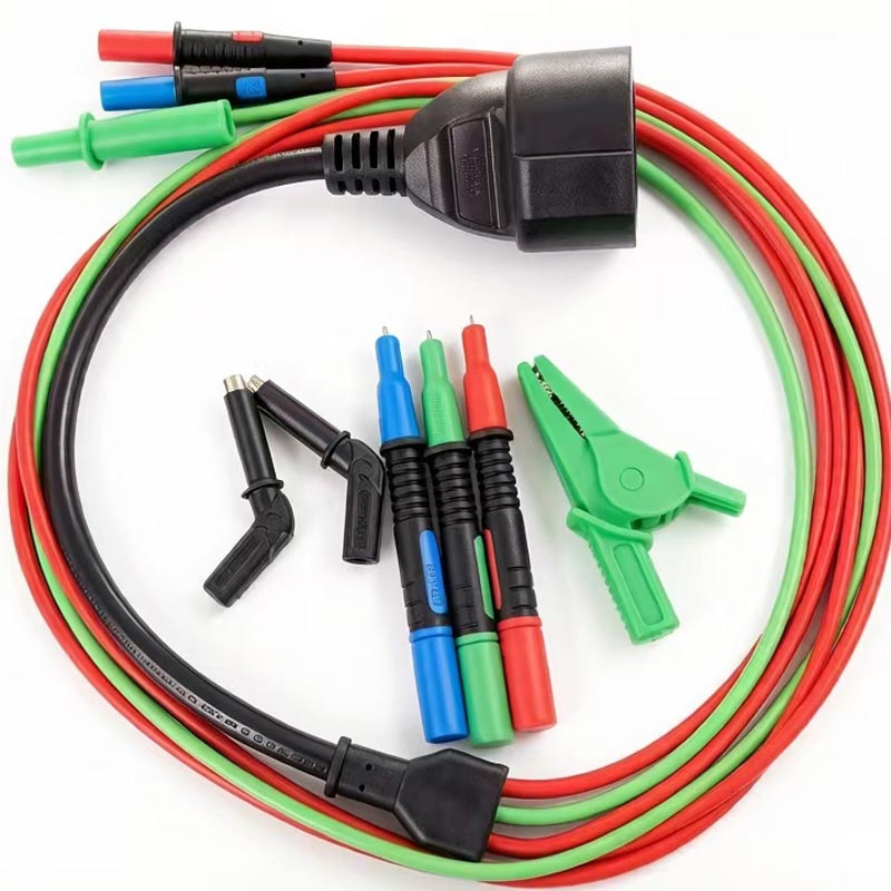 EU-plug kit: leads, probes, clips, magnetic tips